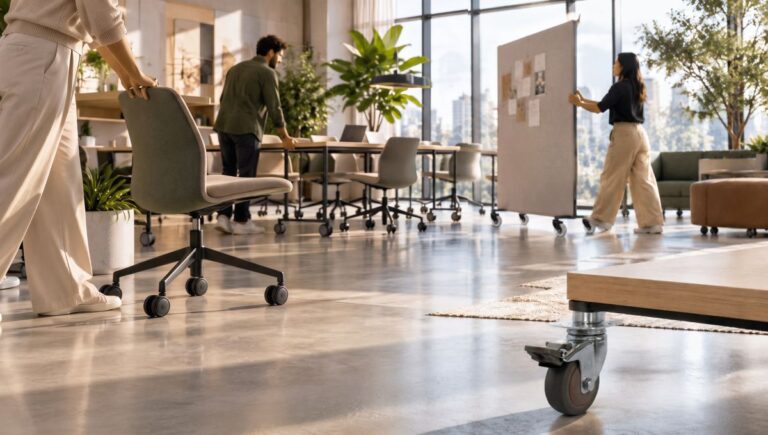 o papel dos rodízios na experiência de coworkings e espaços compartilhados